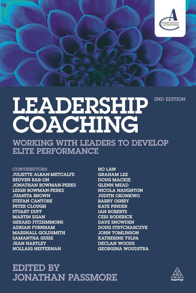 Leadership in Coaching Book Jonathan Passmore Doug