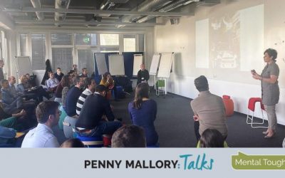 Penny Mallory talking Mental Toughness at Airbus, Munich