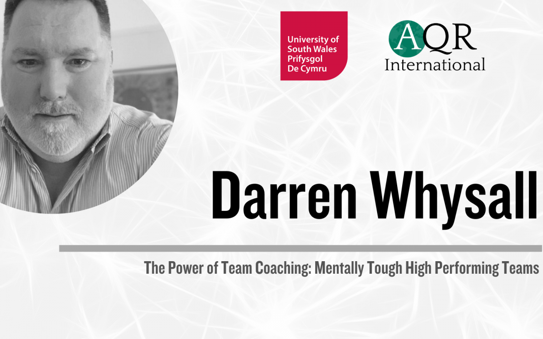 Mental Toughness Online Conference, Friday 16th October – Introducing Darren Whysall