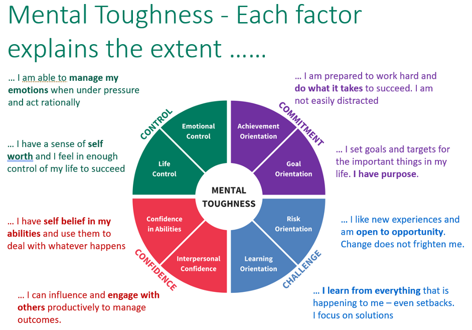 mental toughness and longevity - each factor explained
